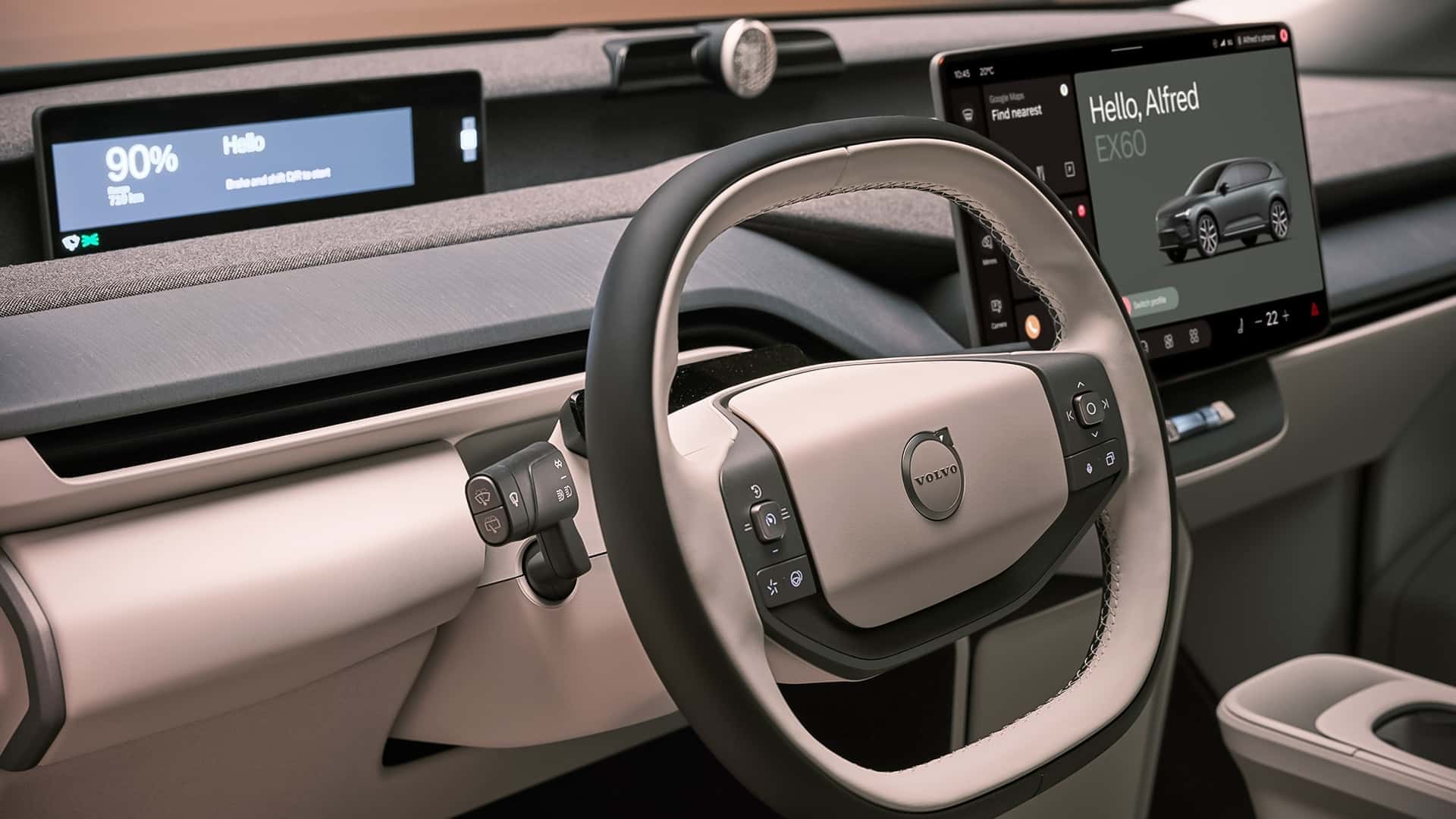 Volvo EX60: Imers&atilde;o no interior do novo SUV sueco