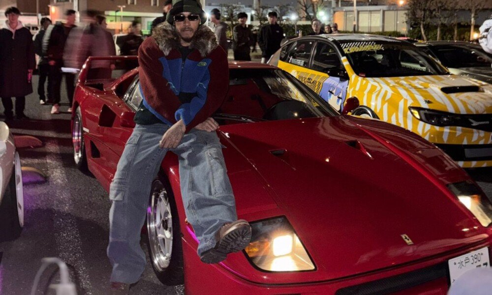 Lewis Hamilton fait sensation au Daikoku Parking