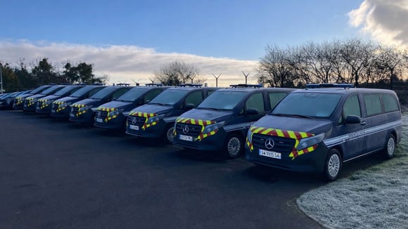Mercedes Vito 4x4: Una Elección Estratégica para la Gendarmería de los Pirineos