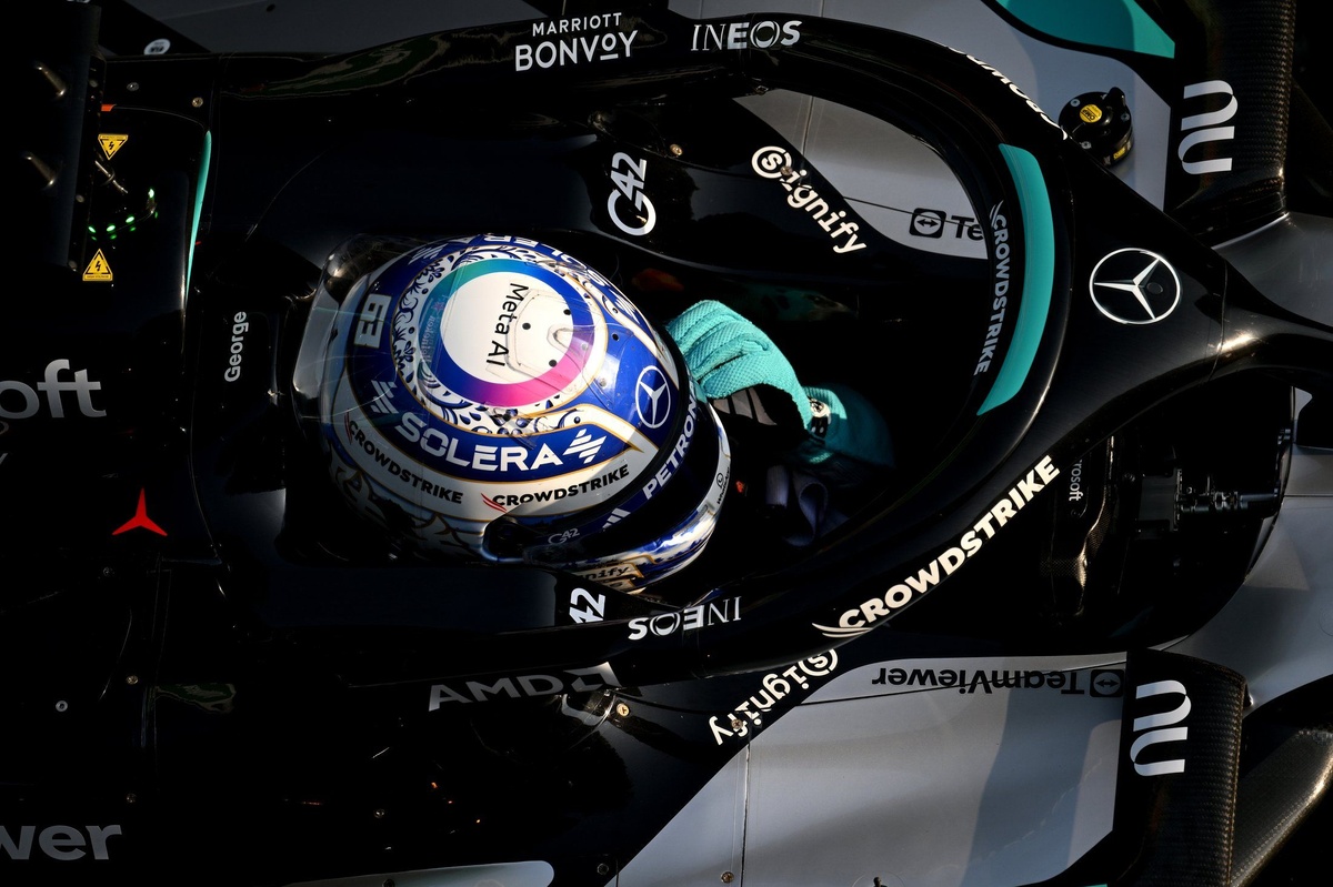 George Russell face à l’inattendu : Ferrari en embuscade au Grand Prix de Chine
