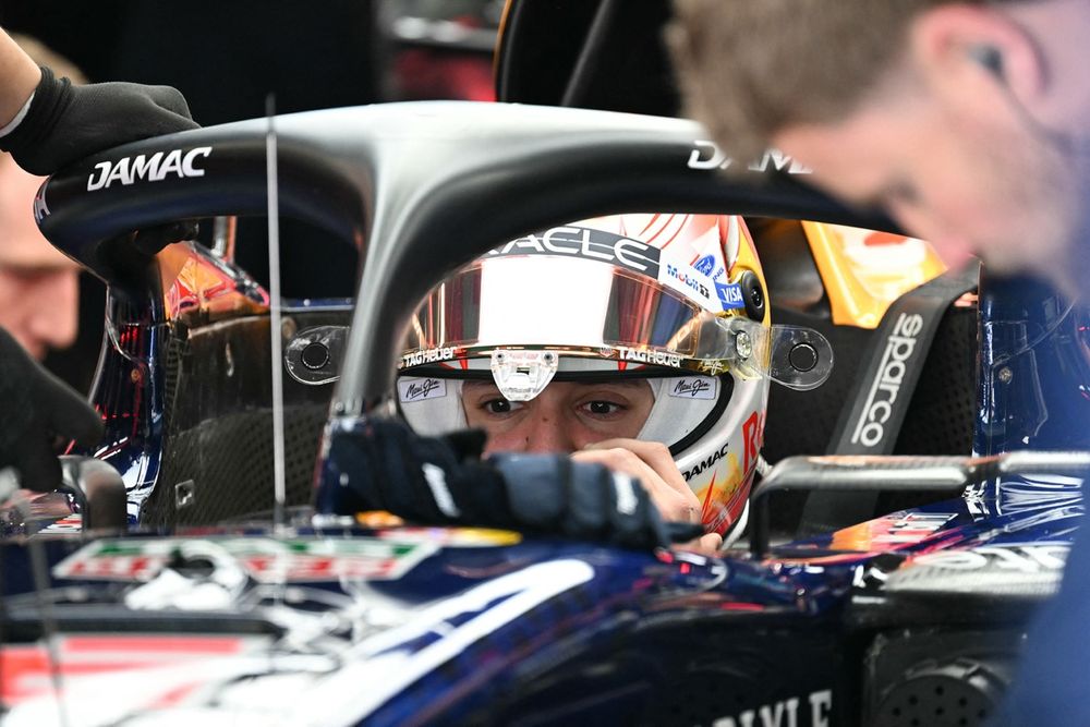 Isack Hadjar a battu Max Verstappen lors des qualifications &agrave; Suzuka.