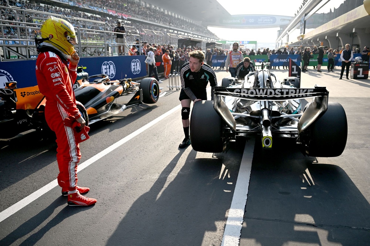 Hamilton et Ferrari : la lutte acharnée face à la puissance écrasante de Mercedes