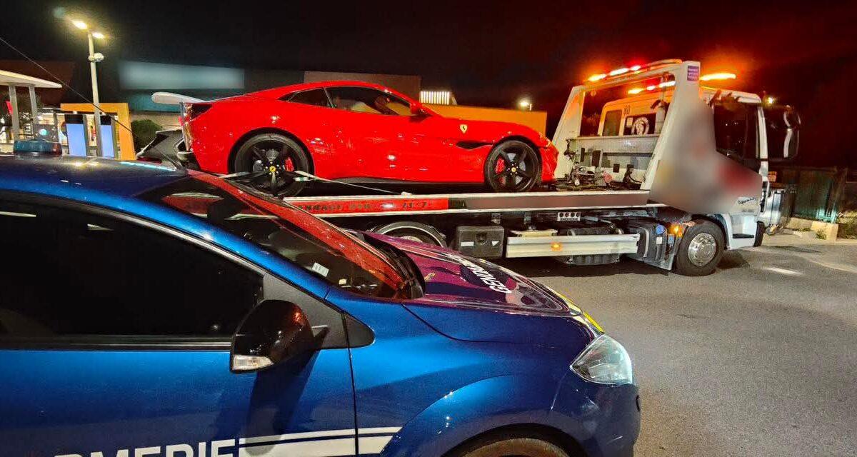 Une Ferrari à 206 km/h avec un enfant à bord : l’alerte rouge