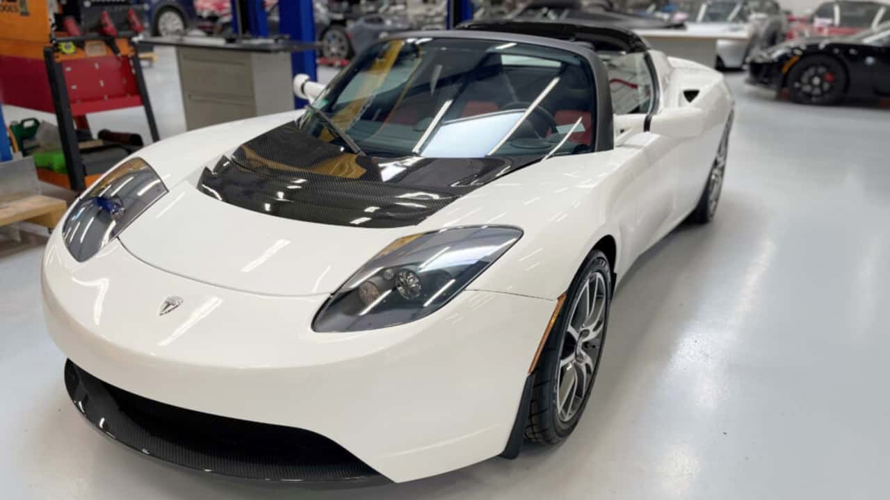 La Tesla Roadster, pionnière d’une nouvelle ère de collection