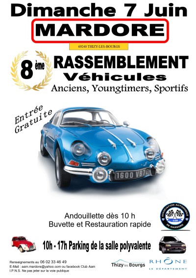 8e Rassemblement de véhicles anciens sportifs et youngtimers