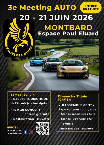 Meeting Auto – Rallye Touristique