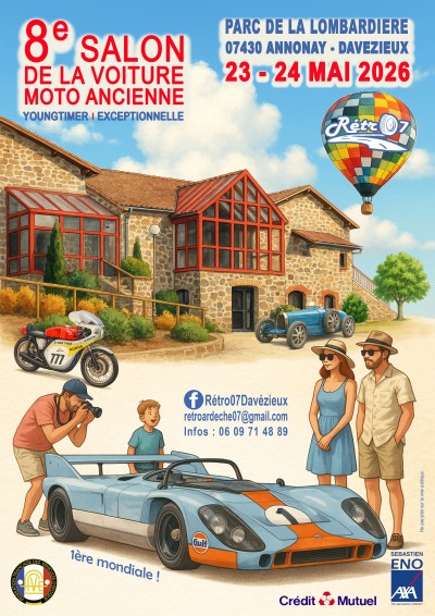 8ᵉ Salon de la Voiture & Moto Ancienne – Rétro 07