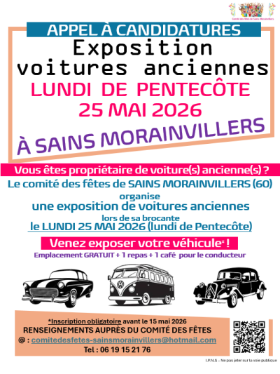 Exposition voitures anciennes et de collections