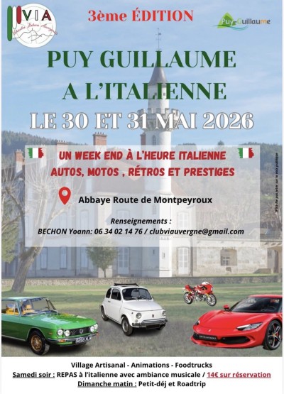 Puy-Guillaume à l’italienne