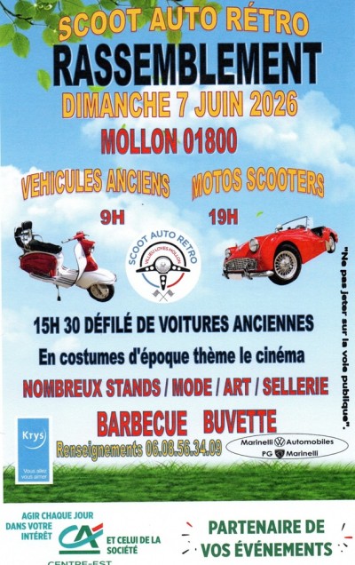 Rassemblement vehicules anciens