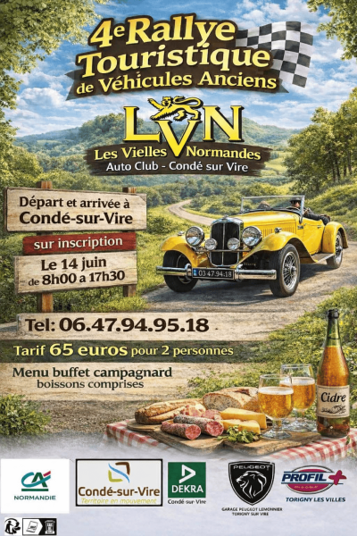 4e Rallye Touristique de Véhicules Anciens