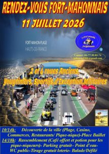 RENDEZ-VOUS FORT-MAHONNAIS  JUILLET  2026