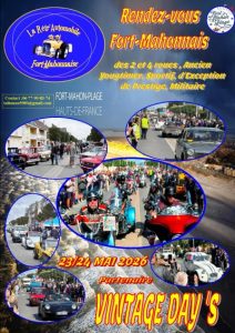 Rendez-vous Fort-Mahonnais Partenaire Vintage Days&rsquo;s