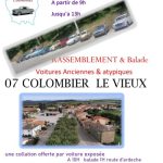 Rassemblement de véhicule ancien et atypique + balade