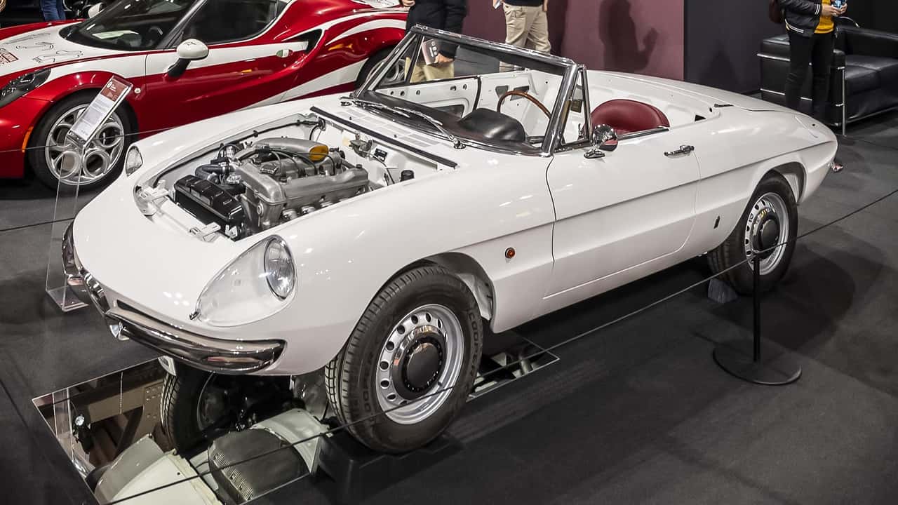 Alfa Romeo Spider Duetto werd juist door kritiek iconisch