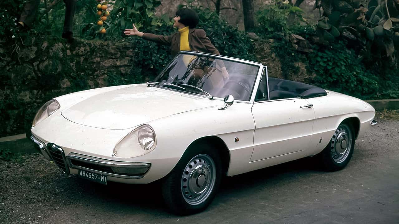 Alfa Romeo Spider Duetto werd juist door kritiek iconisch