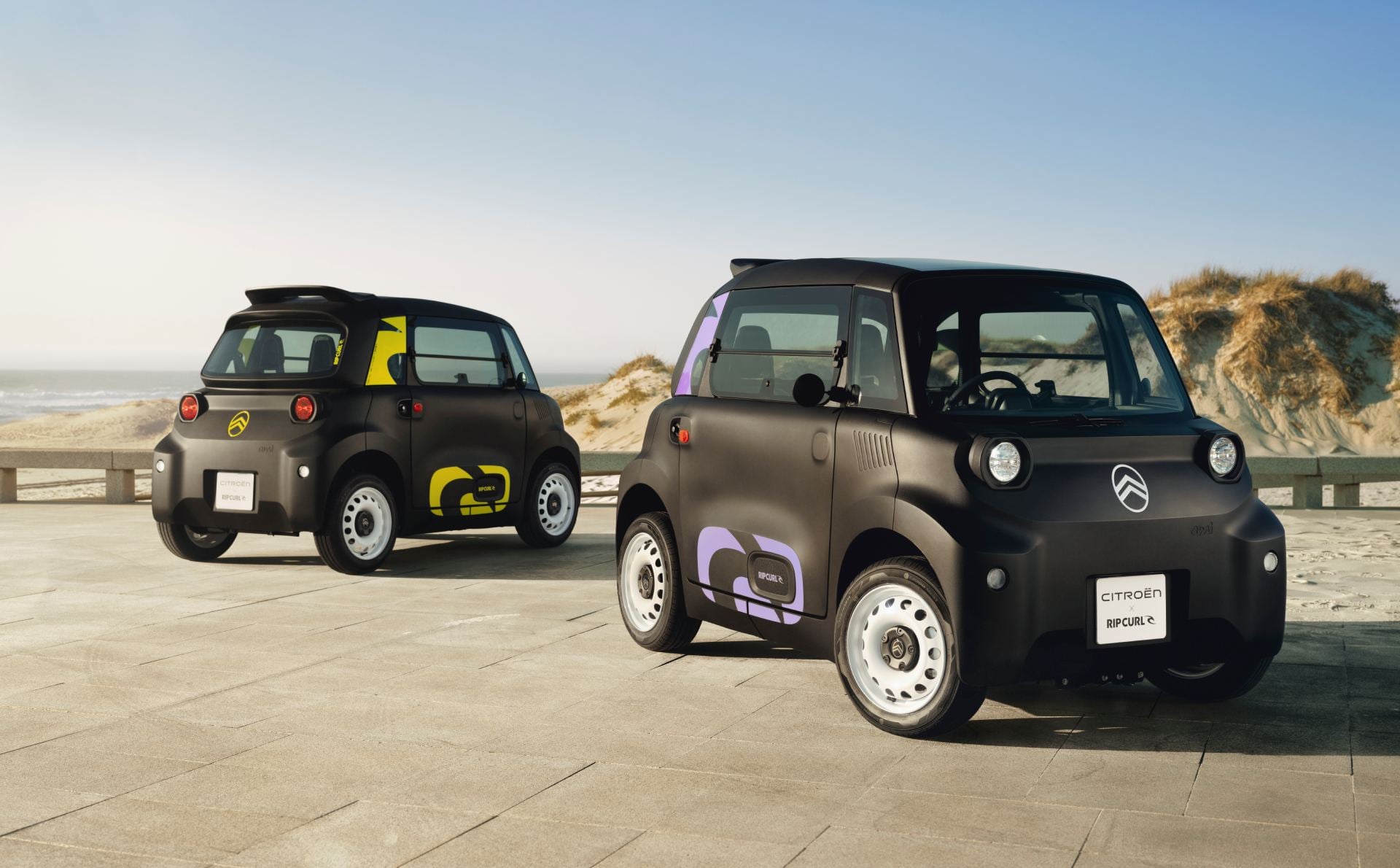 Citroën muscle l’Ami avec une série limitée Rip Curl