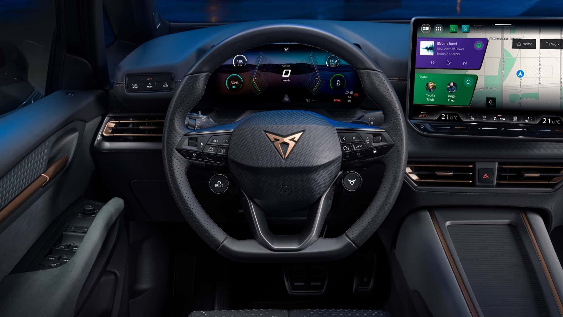 2026款Cupra Born内饰焕然一新