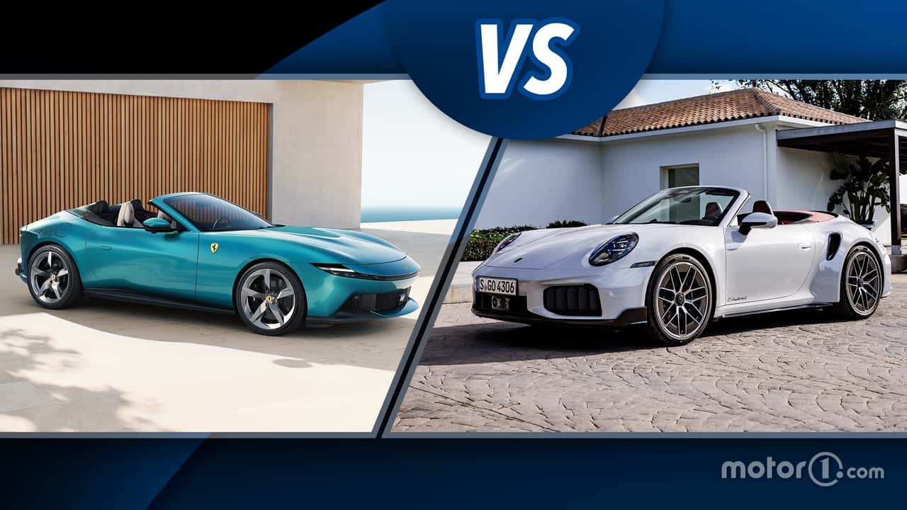 Ferrari et Porsche s’affrontent en décapotable