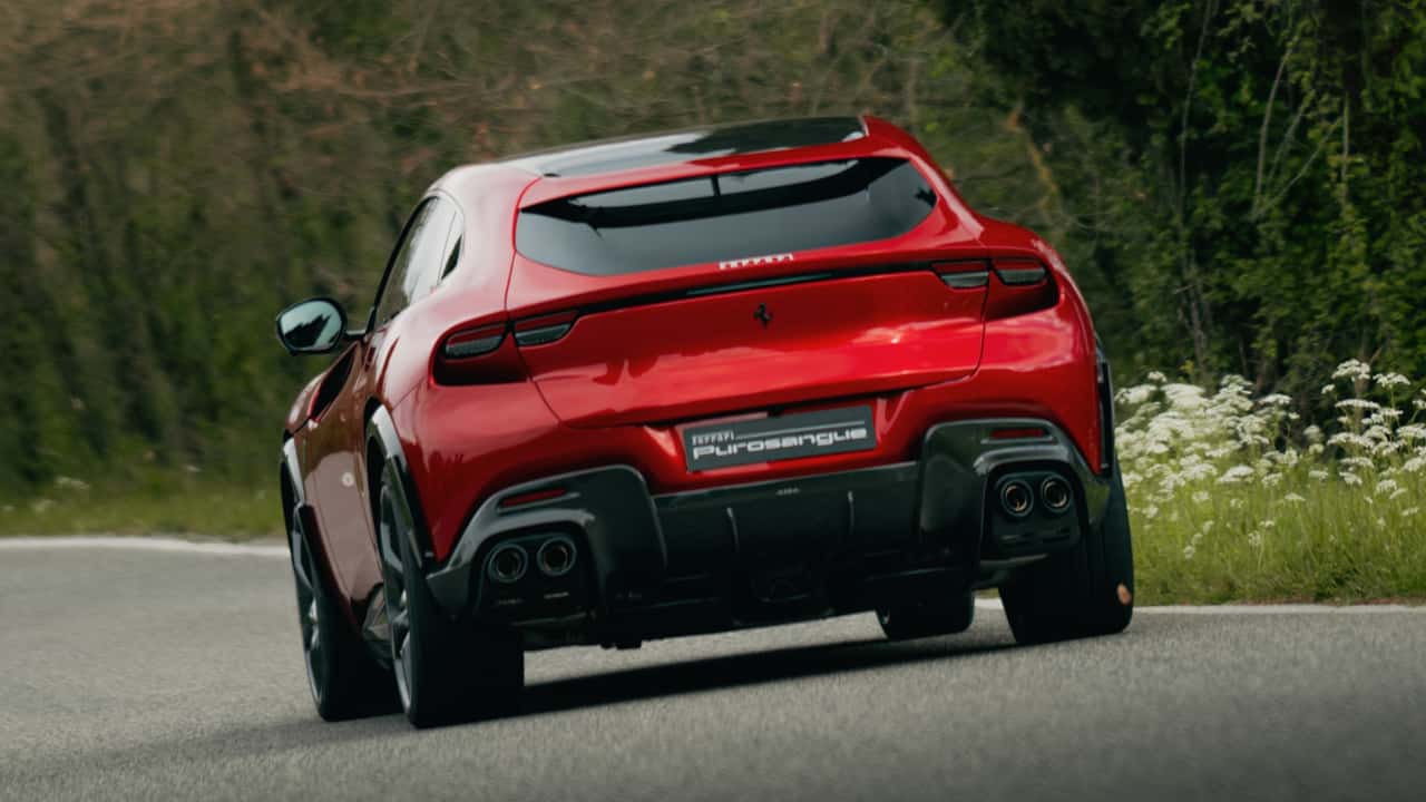 Ferrari Purosangue Handling Speciale