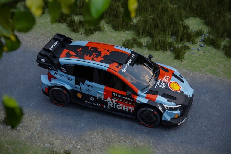 Hyundai rend hommage à Craig Breen en Croatie