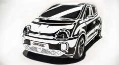 Renault Twingo : l’Art Car qui joue avec les lignes