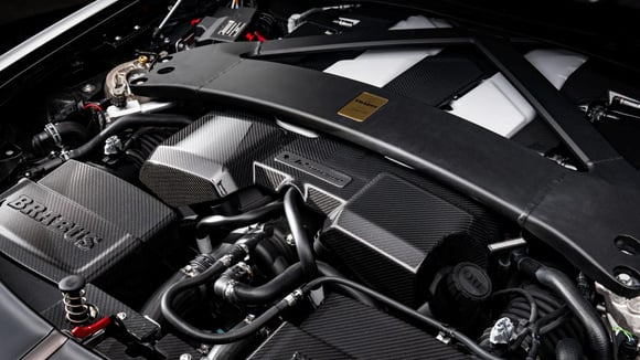 1000 ch, 1200 Nm et pas d'hybridation, la Brabus Bodo s'annonce tonitruante avec son V12 biturbo. © Brabus
