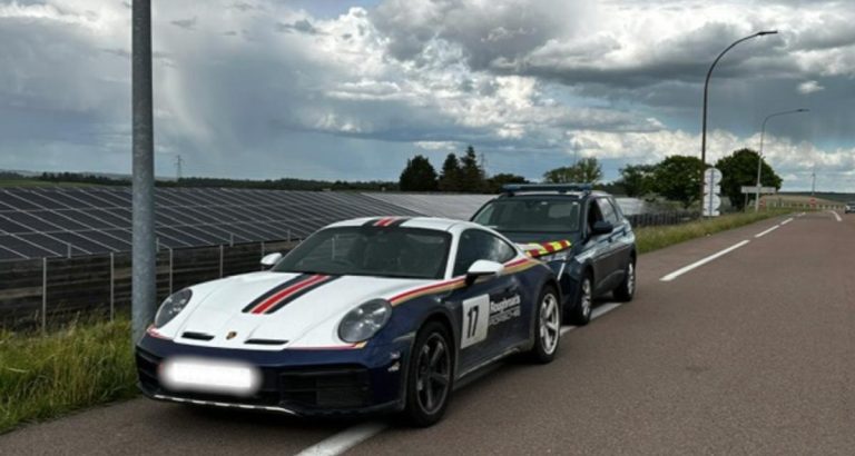 Porsche 911 Dakar : 206 km/h au compteur, amende et fourrière en France