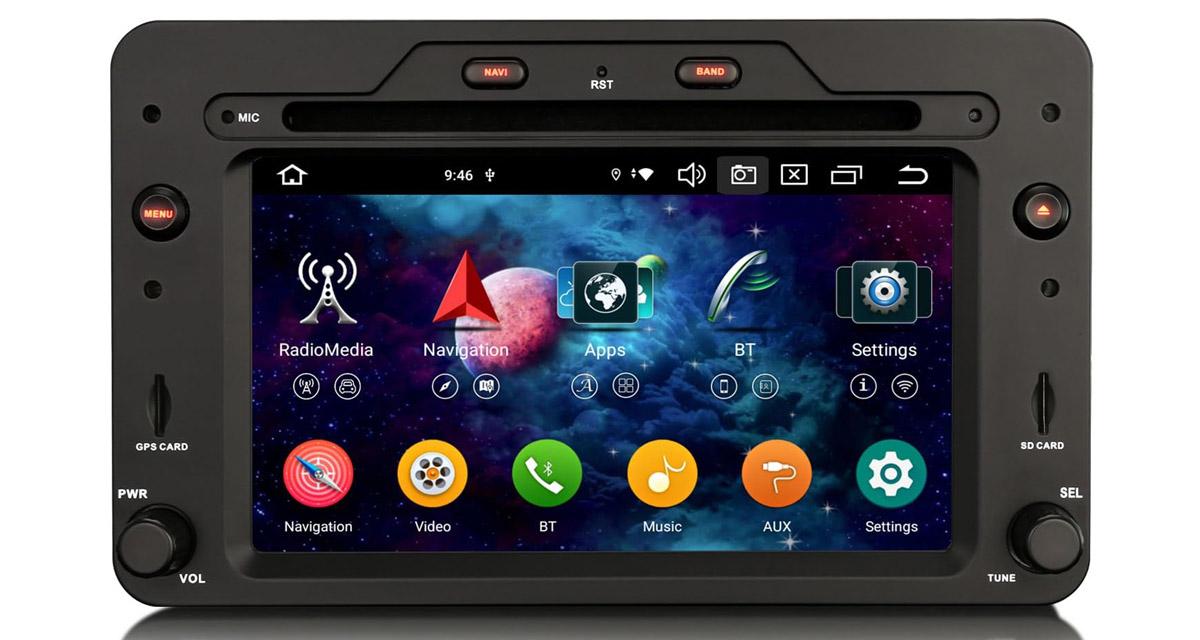 L’Alfa Romeo Brera se modernise avec un autoradio Android et CarPlay