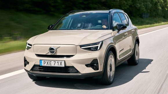 L'EX40 dispose de la fonction Plug & Charge. © Volvo