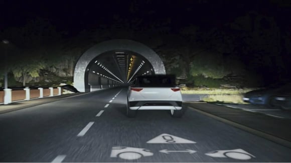 Huawei turns its xPixel headlights into a cabin-style display image 3
