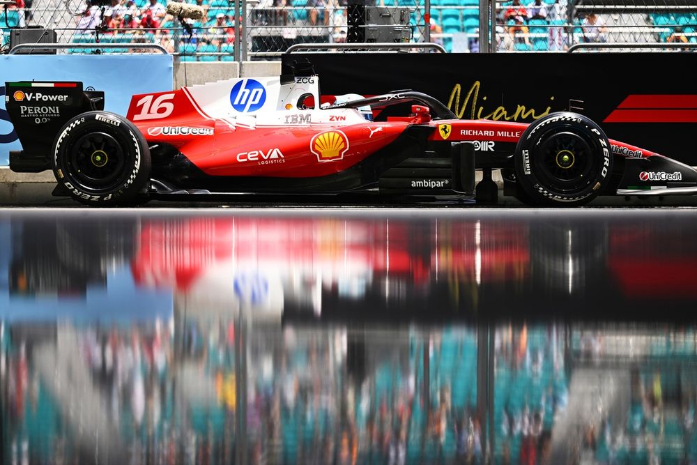 Charles Leclerc s'élancera quatrième sur la grille de départ du sprint à Miami.