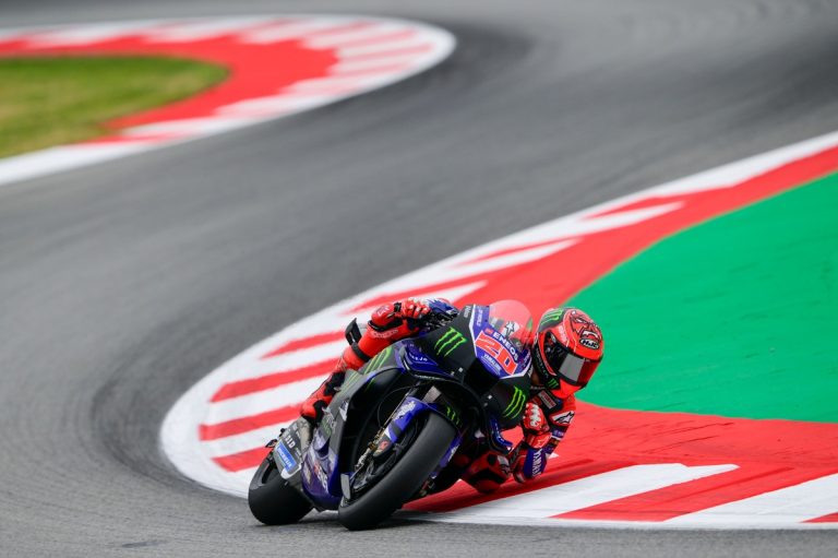 MotoGP : Quartararo, le chaos salvateur pour la Q2 à Barcelone