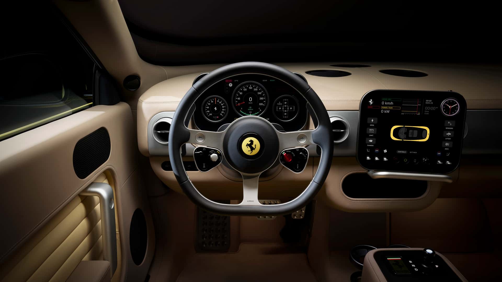 Ferrari Luce: Hightech-Luxus im ersten F&uuml;nfsitzer-Elektroauto image 14
