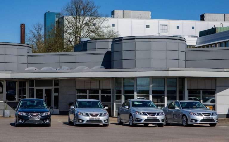 Saab : les ultimes prototypes électrisent une vente aux enchères