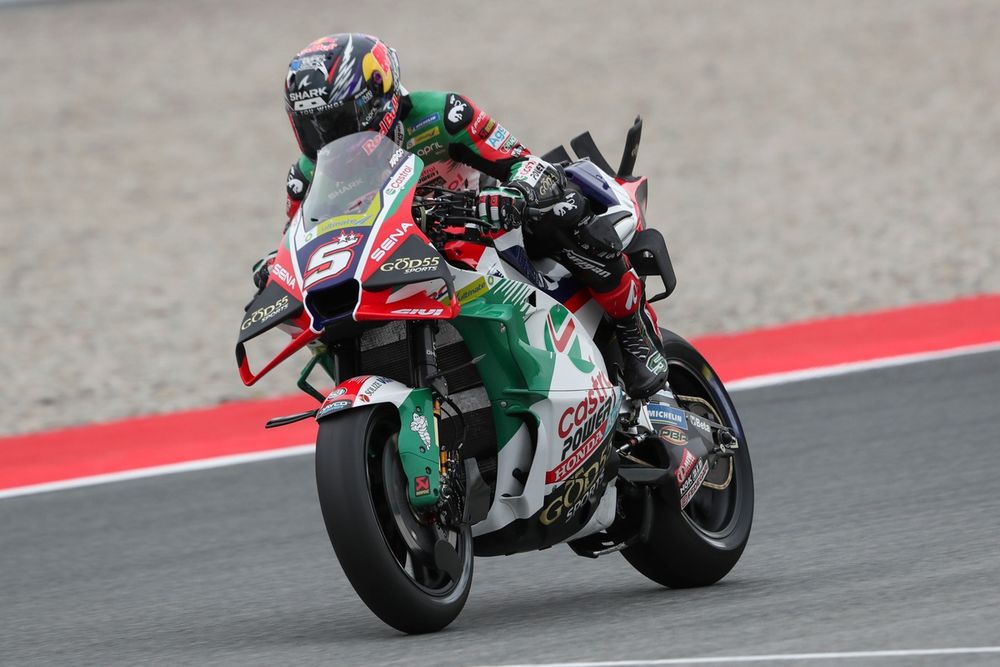 Johann Zarco est dans le coup malgré une journée imparfaite au GP de Catalogne.