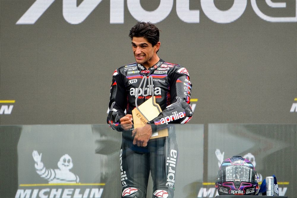 Jorge Martín est vainqueur... mais pas en maîtrise totale sur l'Aprilia.
