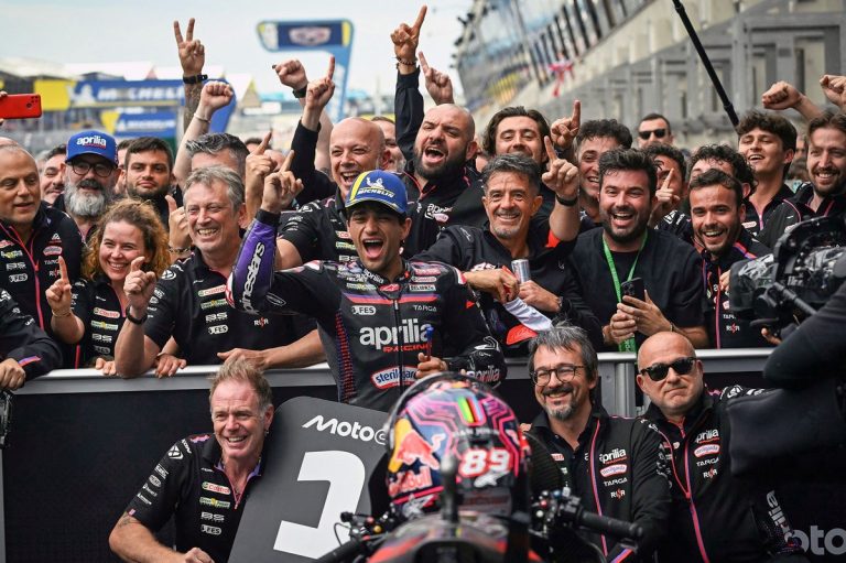 MotoGP : Le Mans, théâtre d’une revanche savoureuse pour Aprilia et Jorge Martín