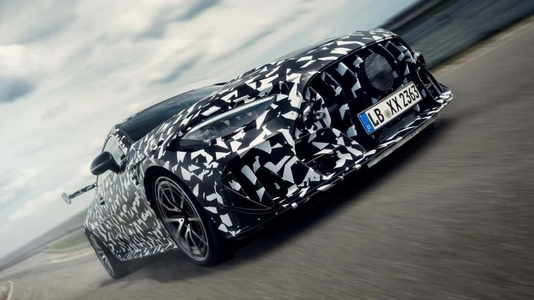 Mercedes-AMG Mythos : le coupé radical se dévoile un peu plus