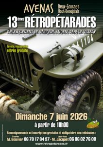 13e Rétropétarades d’Avenas