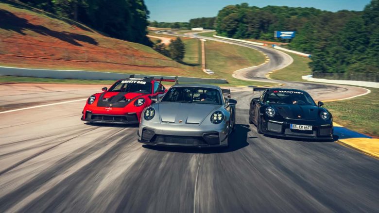Porsche 911 : le kit Manthey transfigure la GT2 RS à Road Atlanta