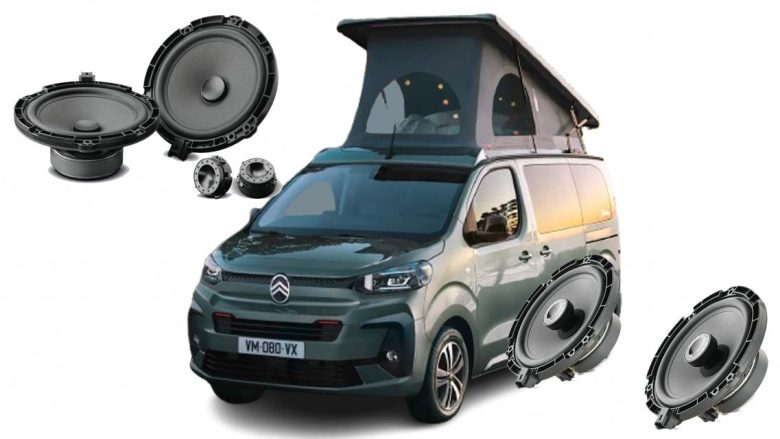 Citroën Holidays : Focal sublime le son de votre van aménagé