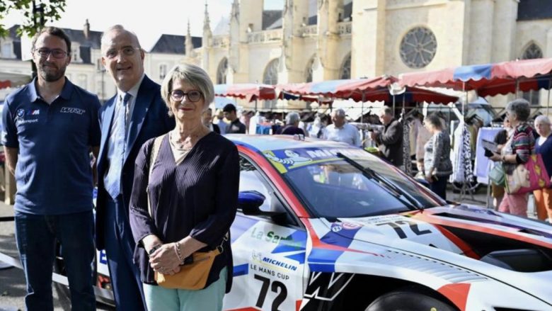 Arnold Robin : la BMW M4 GT4 s’invite au marché de La Ferté-Bernard