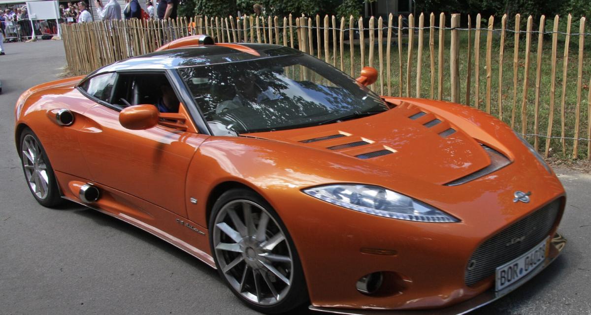 Spyker C8 : cette supercar rouge s’arrache à prix d’or