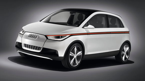 En 2011, au salon IAA de Francfort l'Audi A2 Concept teste auprès du public le retour éventuel de l'A2 dans la gamme. © Audi