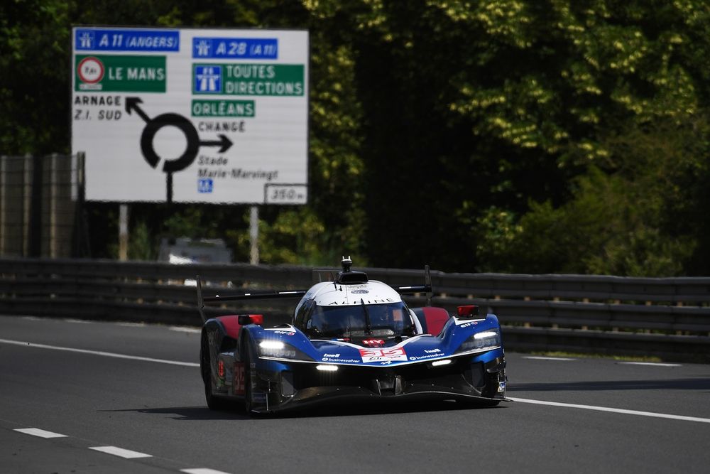 Belle fin de matinée pour Alpine !