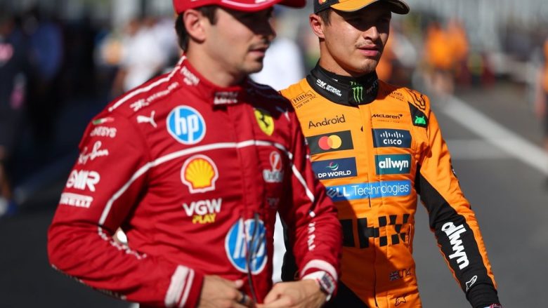 Formule 1 : Leclerc et Norris sanctionnés pour un retard à Monaco