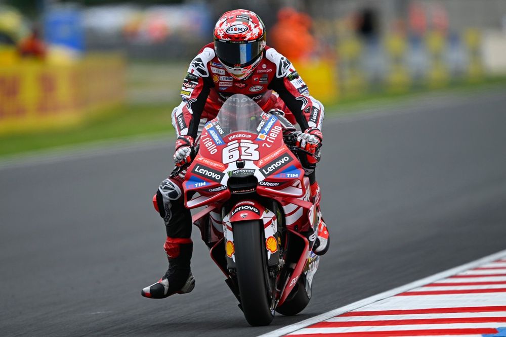 Pecco Bagnaia espère améliorer ses sensations sur la Ducati.