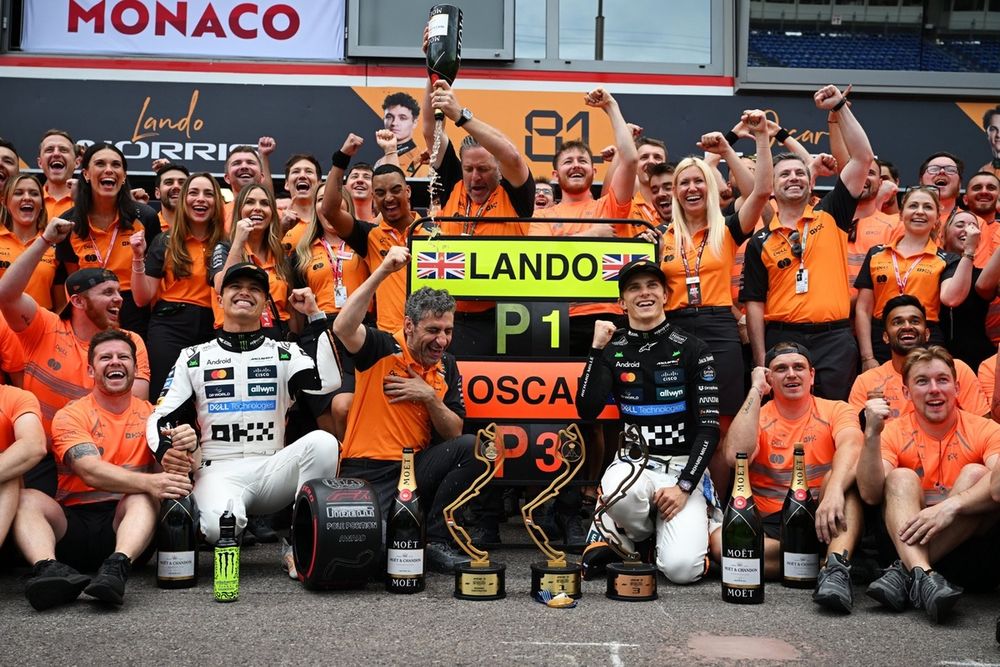 McLaren avait connu un grand bonheur à Monaco en 2025.