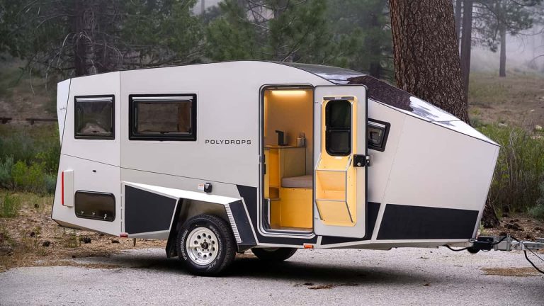 Polydrops P21X : la caravane tout-terrain aux allures de vaisseau spatial
